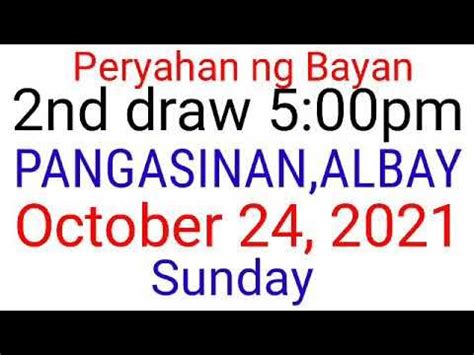 ONLINE PERYAHAN NG BAYAN PANGASINAN .